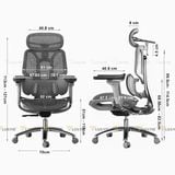 Ghế công thái học Manson E3 Pro (không gác chân)