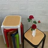 Ghế đôn nhựa giả mây DPGSK3