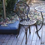 Ghế ngoài trời nhôm đúc GN12