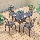 Ghế Ngoài Trời Nhôm Đúc DPAV1A