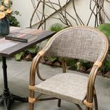 Bộ bàn ghế cafe ngoài trời VG75 + Ghế I37