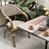 Bộ bàn ghế cafe ngoài trời VG75 + Ghế I37