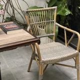 Bộ bàn ghế cafe ngoài trời VG65 + Ghế GC07