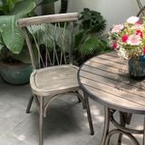 Ghế Ngoài Trời Nhôm Đúc GSFJ01