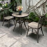 Ghế Ngoài Trời Nhôm Đúc GSFJ01