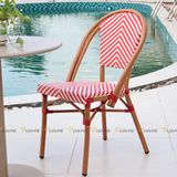 Bộ bàn ghế cafe ngoài trời DPBV9A + Ghế LUZF3006C