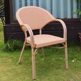 Bộ bàn ghế cafe ngoài trời LUZF9021T + Ghế LUZF3022C