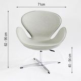 Ghế thư giãn chân chữ X bọc da DPA17A