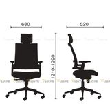 Ghế xoay văn phòng RPBM1085