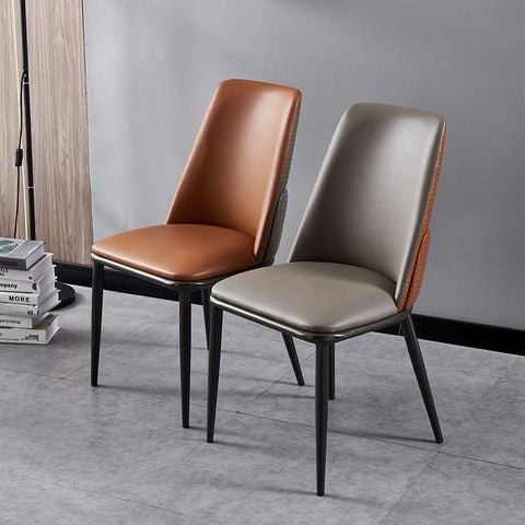 Ghế ăn bọc da cao cấp Charles