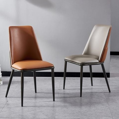 Ghế ăn bọc da cao cấp Charles