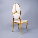 Ghế ăn inox mạ vàng Mercedes