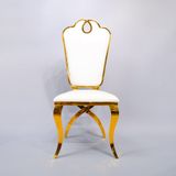 Ghế ăn inox mạ vàng Victoria