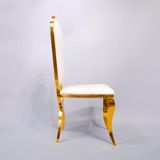 Ghế ăn inox mạ vàng Victoria