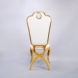 Ghế ăn inox mạ vàng Victoria