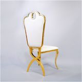 Ghế ăn inox mạ vàng Victoria