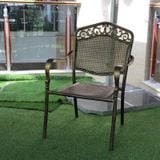 Ghế Ngoài Trời Nhôm Đúc GN05