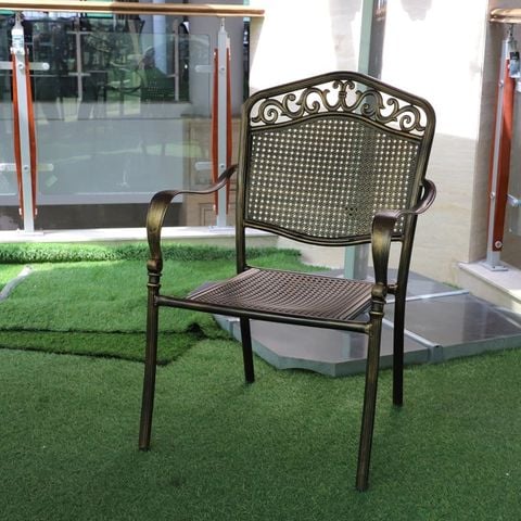 Ghế Ngoài Trời Nhôm Đúc GN05