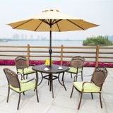 Ghế Ngoài Trời Nhôm Đúc GN05