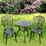 Ghế ngoài trời nhôm đúc GN14