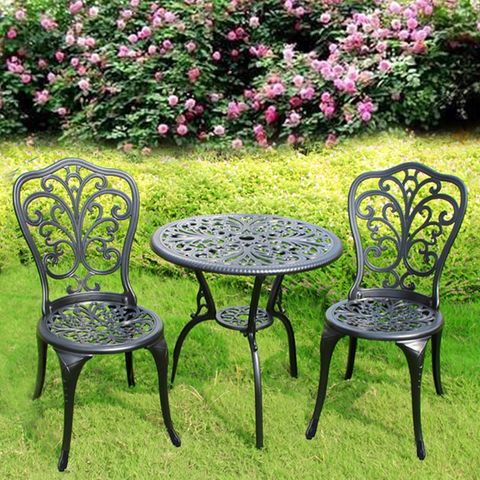 Ghế ngoài trời nhôm đúc GN14