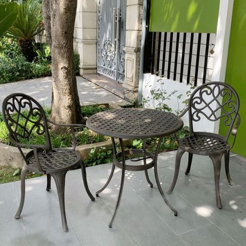 Ghế Ngoài Trời Nhôm Đúc GN17