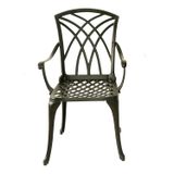 Ghế Ngoài Trời Nhôm Đúc GN18C