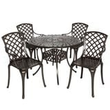 Ghế Ngoài Trời Nhôm Đúc GN21