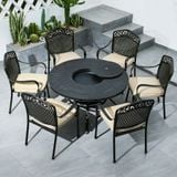 Ghế Ngoài Trời Nhôm Đúc GN05