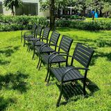 bàn ghế ngoài trời sân vườn polywood luxvie