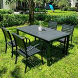 bàn ghế ngoài trời sân vườn polywood luxvie