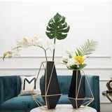 Decor Chậu hoa màu đen