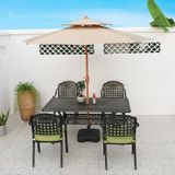 Bàn sân vườn chữ nhật BN04CN (không gồm ghế)