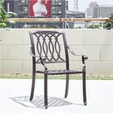 Ghế Ngoài Trời Nhôm Đúc I1