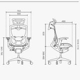 Ghế công thái học GTChair Ifit Smile