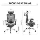 Ghế công thái học GTChair Ivino Gen II