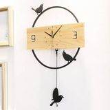 Đồng hồ treo tường Quả lắc con chim JT1761