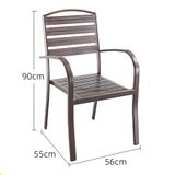 Ghế Ngoài Trời Nhôm Đúc K1