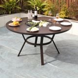 Bàn nhôm đúc ngoài trời có bếp nướng DPBV26 (không gồm ghế)