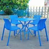 Bàn cafe nhựa vuông M05