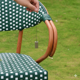 Bộ bàn ghế cafe ngoài trời DPBV9A + Ghế LUZF2049C