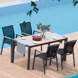 Bộ bàn ghế sân vườn DPBV19A + Ghế DPAV09
