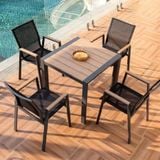 Bộ bàn ghế sân vườn DPBV19 + Ghế DPAV09