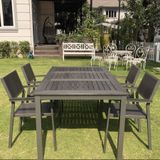 Bộ bàn ghế sân vườn LU1026T + Ghế LU1012C