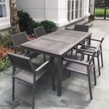 Bộ bàn ghế sân vườn LU1026T + Ghế LU1012C