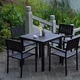 bàn ghế ngoài trời sân vườn polywood luxvie