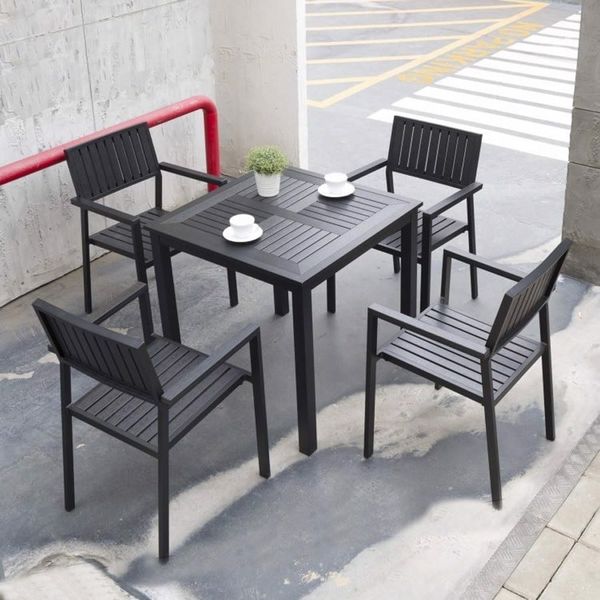Bộ bàn ghế sân vườn LU1024T + Ghế LU1016C