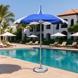 Ô DÙ TRÒN NHÔM QT10 CAO CẤP CHUYÊN DÙNG VÙNG BIỂN