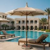 Ô DÙ TRÒN NHÔM QT12 CAO CẤP CHUYÊN DÙNG VÙNG BIỂN