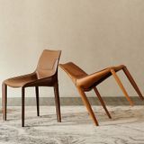 Ghế ăn bọc da cao cấp Juno